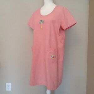 Blue J. Cotton Shift Dress